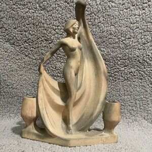 Frankoma  Figurine Candle Holder